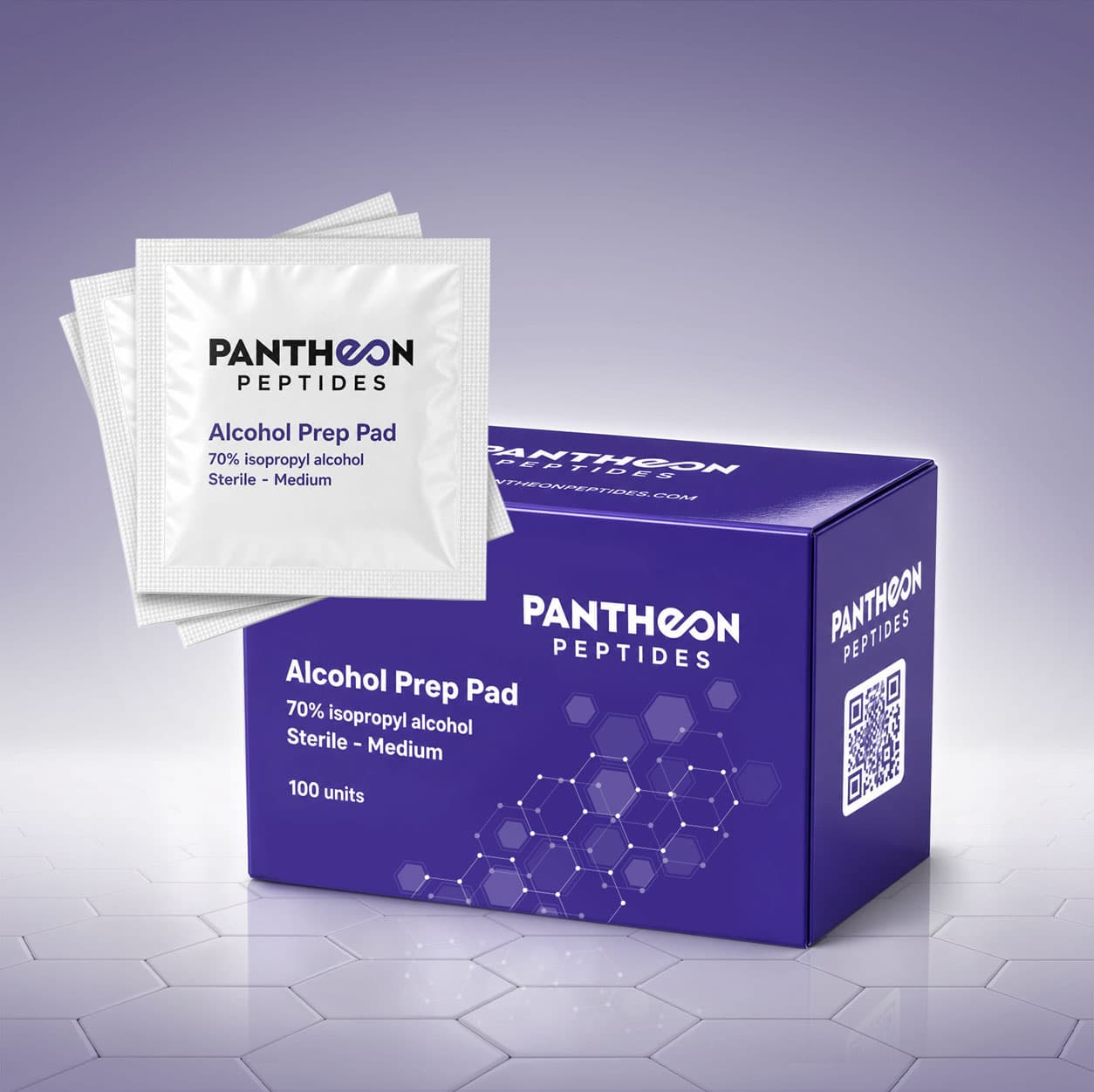 Alcohol Pads - 100 units box