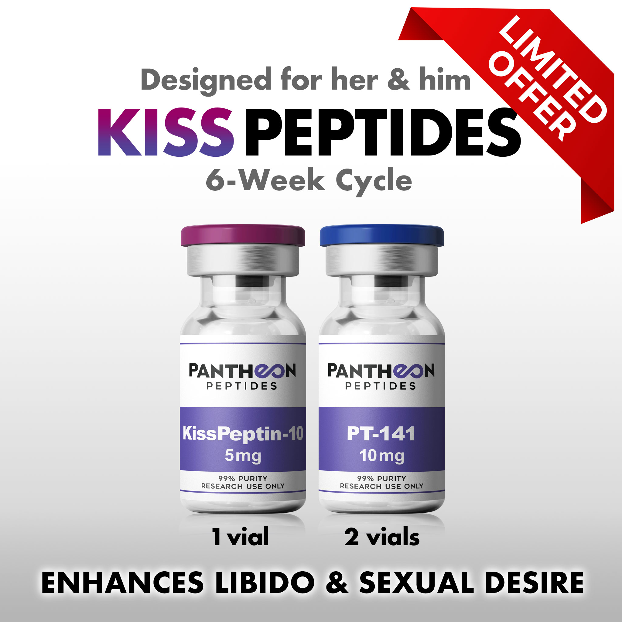 Kiss Peptides - Designed for Her & Him