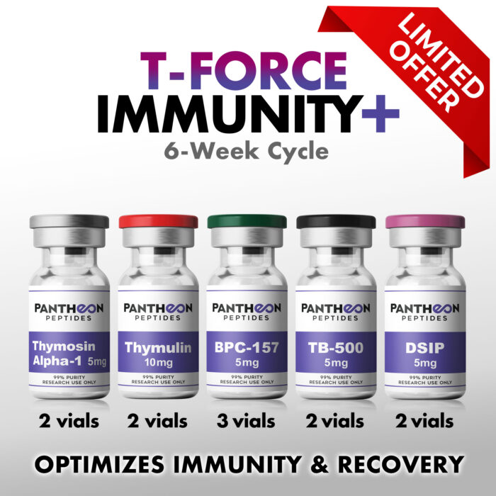 T-Force Immunity Plus (6-Week Cycle). Optimizes Immunity and Recovery.